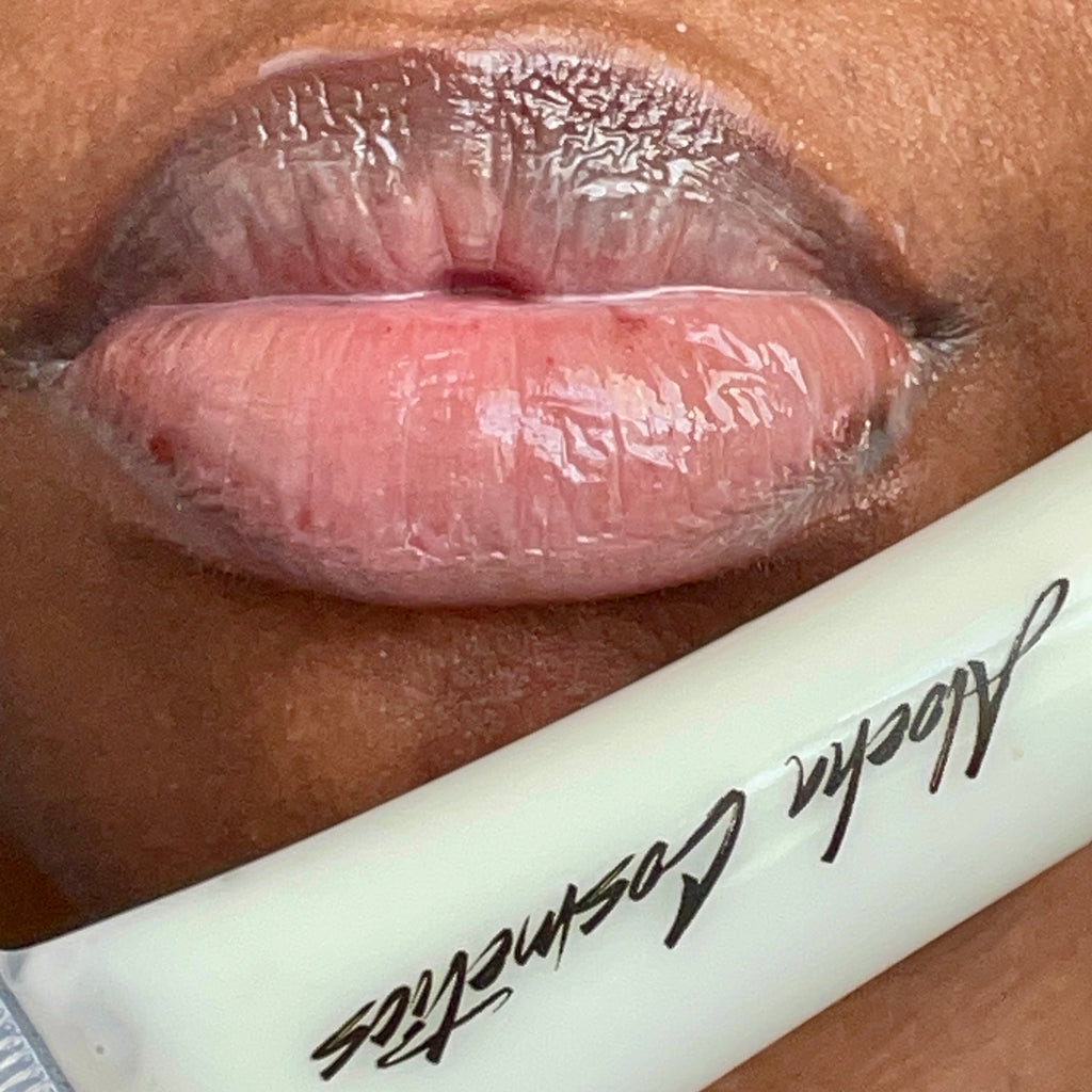 Coco bliss Lip Gloss with hydrating coconut oil and glossy finish