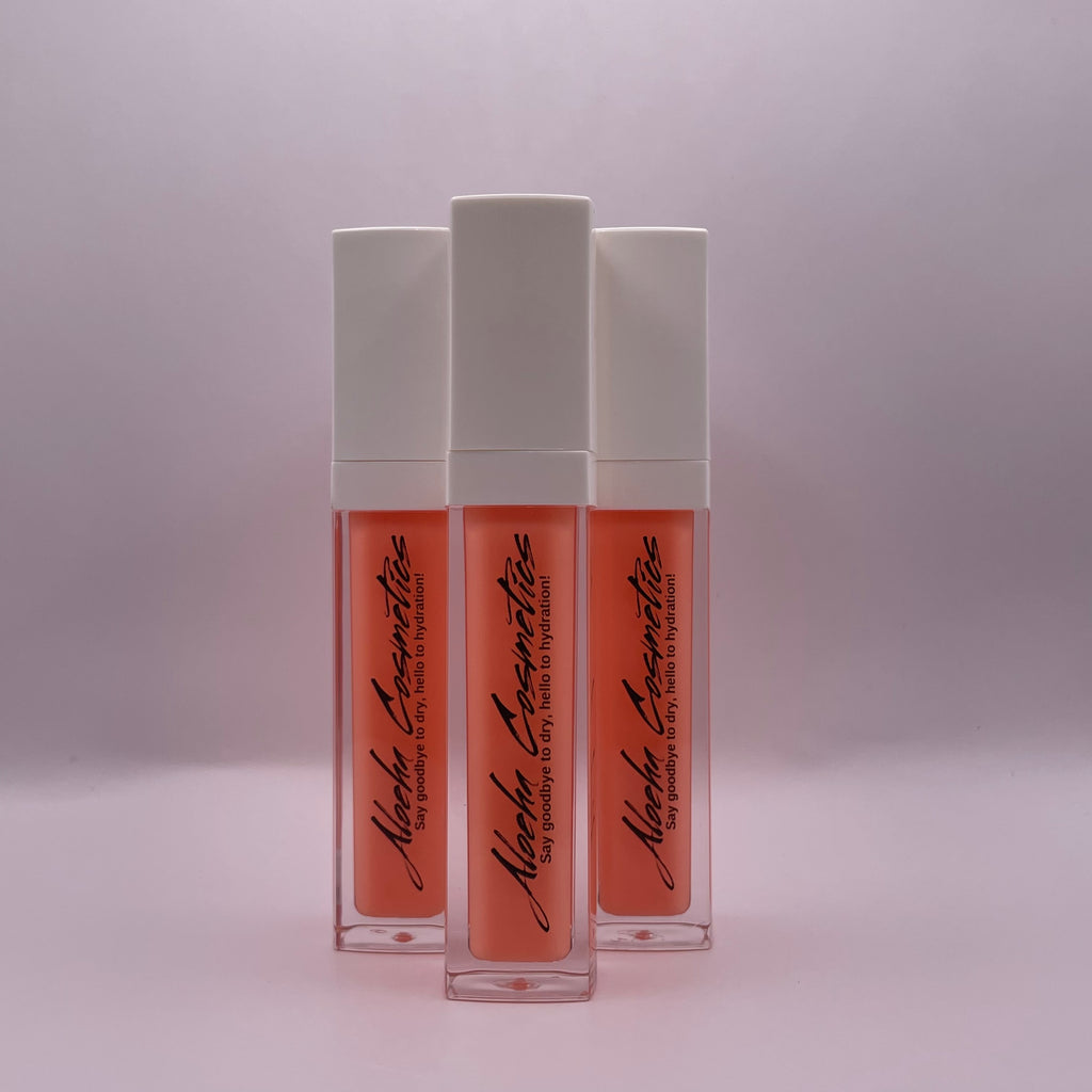 Chroma luxe color changing lip gloss with shimmering hues and glossy finish