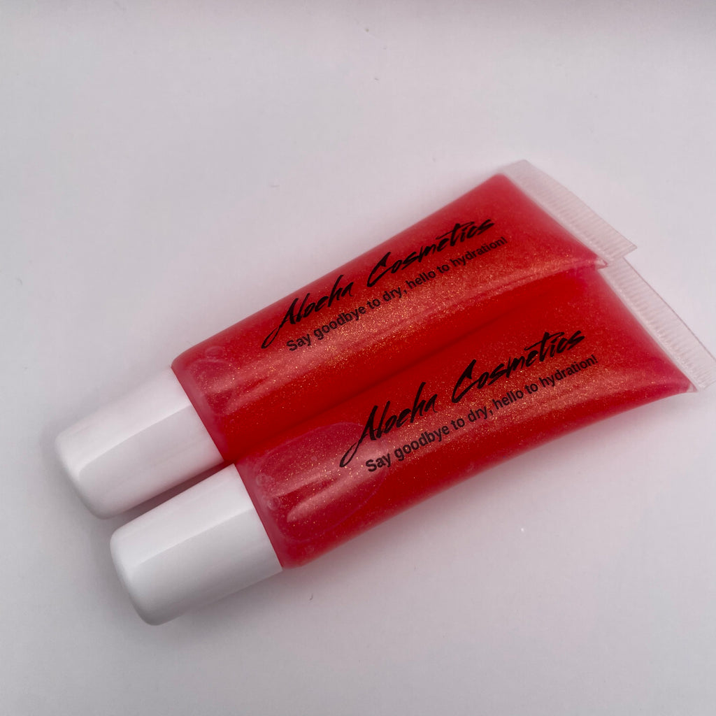 Lovesick lava lip gloss in vibrant red shade, perfect for any occasion